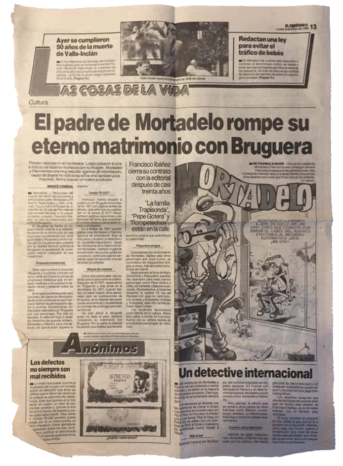 Artículo sobre Las Cosas de la Vida